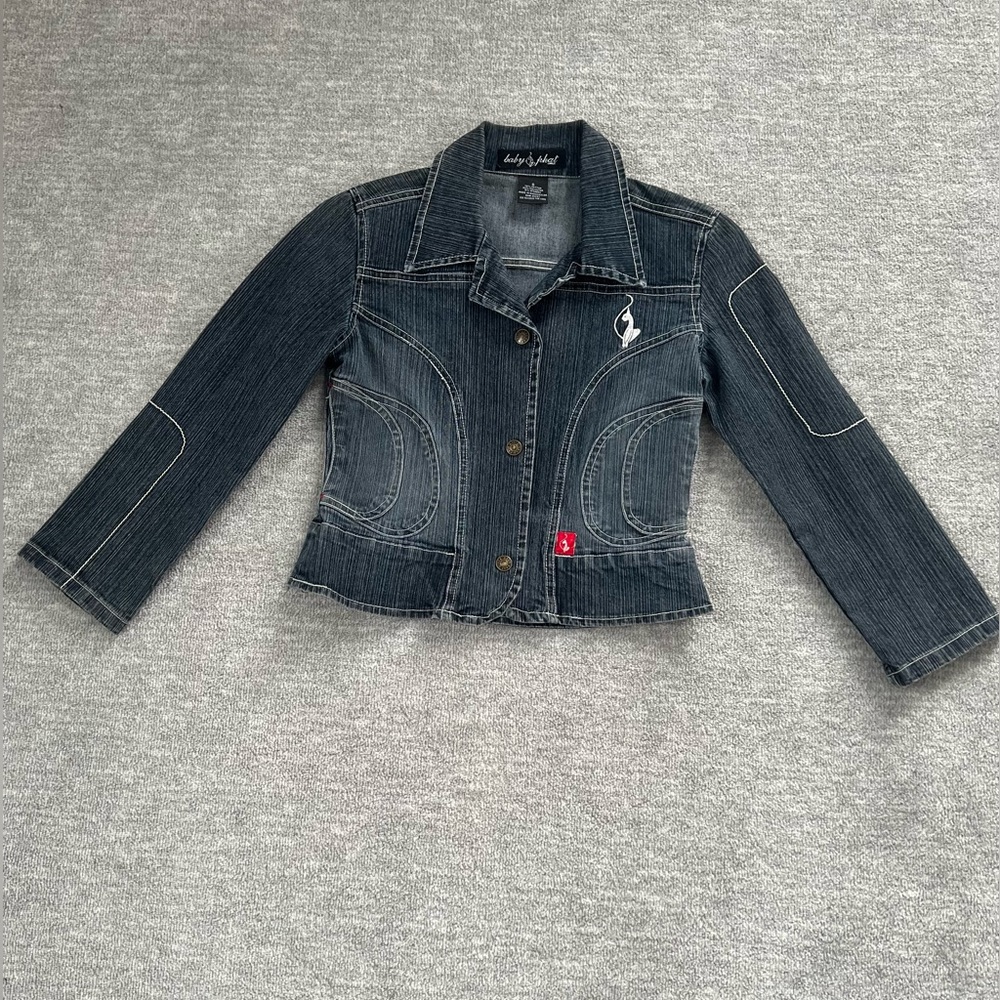 Baby Phat Girl Denim Jacket Sz. S